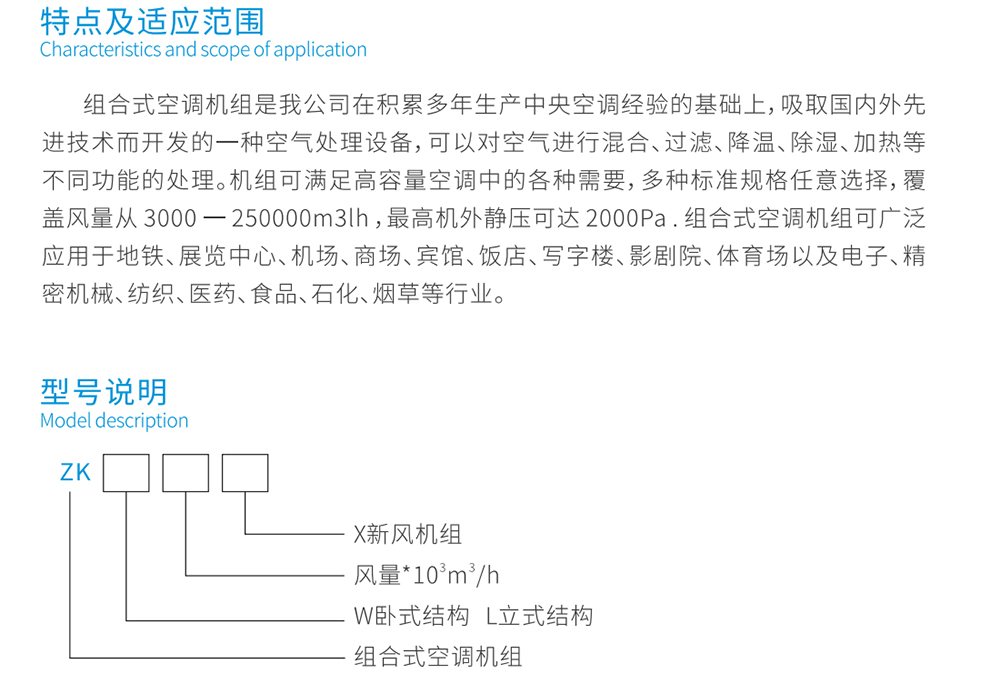 组合式空调机组湿膜加湿器